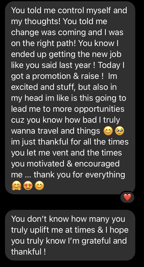 SoulDriveGlobal's tweet photo. I love to see the EBC work still holding up, the feedback on the rituals and just overall seeing ya’ll win!! When y’all win, that truly adds to my joy. Everyday I am thankful to witness our community thrive! 😍✨🥰 https://t.co/E3NhS6vTuK