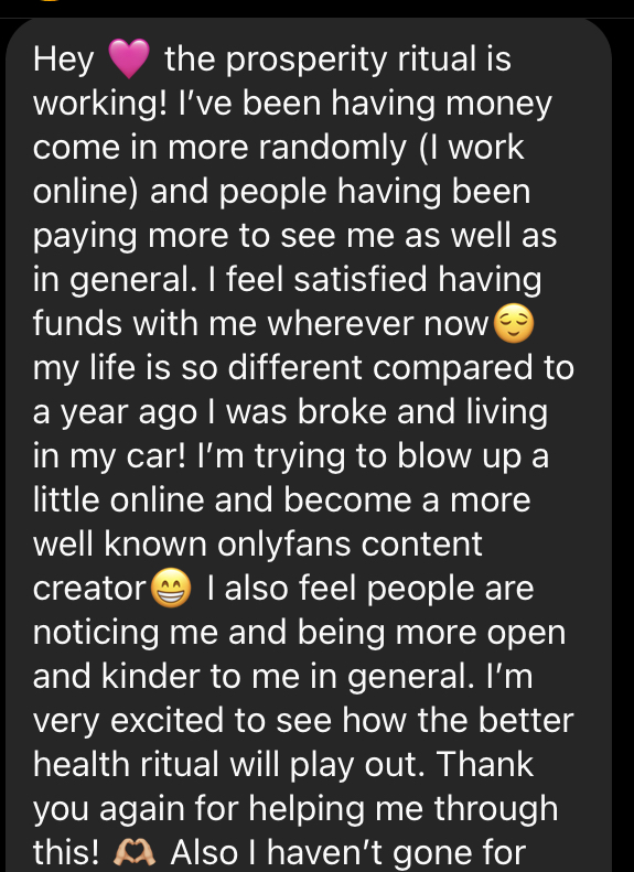 SoulDriveGlobal's tweet photo. I love to see the EBC work still holding up, the feedback on the rituals and just overall seeing ya’ll win!! When y’all win, that truly adds to my joy. Everyday I am thankful to witness our community thrive! 😍✨🥰 https://t.co/E3NhS6vTuK