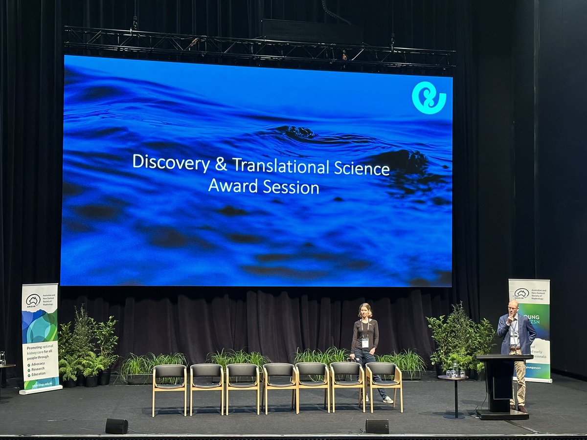 My other favourite session at the @ANZSNasm, the Discovery and Translational Science Award Session! Such amazing science going on, presented fantastically, all with real potential to move into the clinic!