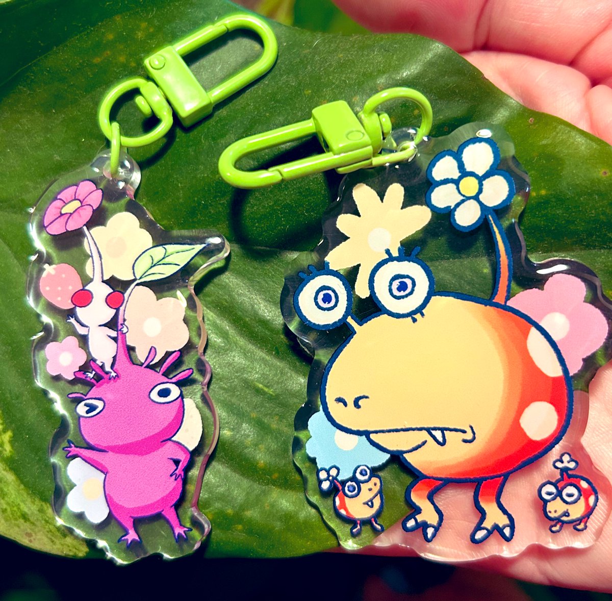 BeedleCharms's tweet photo. New charms arriving in the shop by tomorrow night…!

#Pikmin4 #Pikmin #bulbmin https://t.co/W7VMpFJbvI