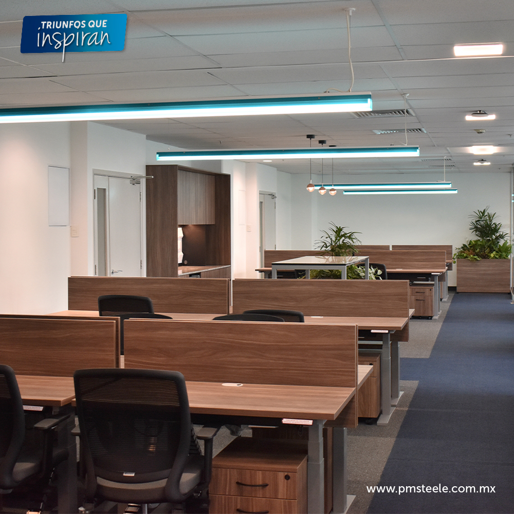 PMSteeleMX's tweet photo. Hoy te compartimos #TriunfosQueInspiran
Esta empresa dedicada a operaciones logísticas, necesitaba equipar sus oficinas en la Ciudad de México.
Integramos las líneas Elevato®, STEELE® LT y Lacerta® para crear estaciones de trabajo y áreas colaborativas.
#CasosDeÉxito #PMSteele https://t.co/ZuCp9ZXbC7