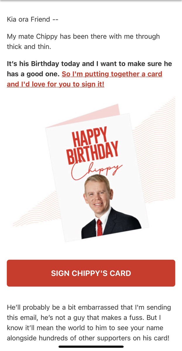 We’ll that was a fun birthday message I left for this useless pos