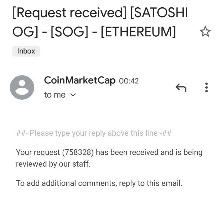 satoshiogcoin's tweet photo. Hello
@CoinMarketCap

SatoshiOG ($SOG) verification post,

Ticket Number: #758328

Go here and click on 👍 and ⭐️
https://t.co/vaemgstODp

#SOG #SATOSHI #SOGGERS #BTC #CMC https://t.co/3qoIoYzBiB