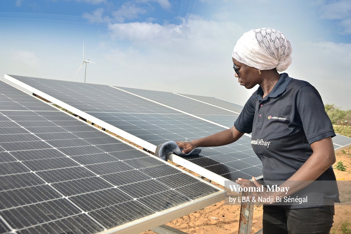 🌱August 25th 2023, 11h23, Mboro area, Sénégal

Activity: Woomal Mbay: solar water pumps: woomalmbay.com

🚿 The Woomal Mbay after-sales team visited M. KANDJI for a maintenance and upkeep of their solar panels &amp; pump training.

<a href="/labanqueagricol/">La Banque Agricole</a> <a href="/WestAfricaHub/">WestAfricaHub</a>