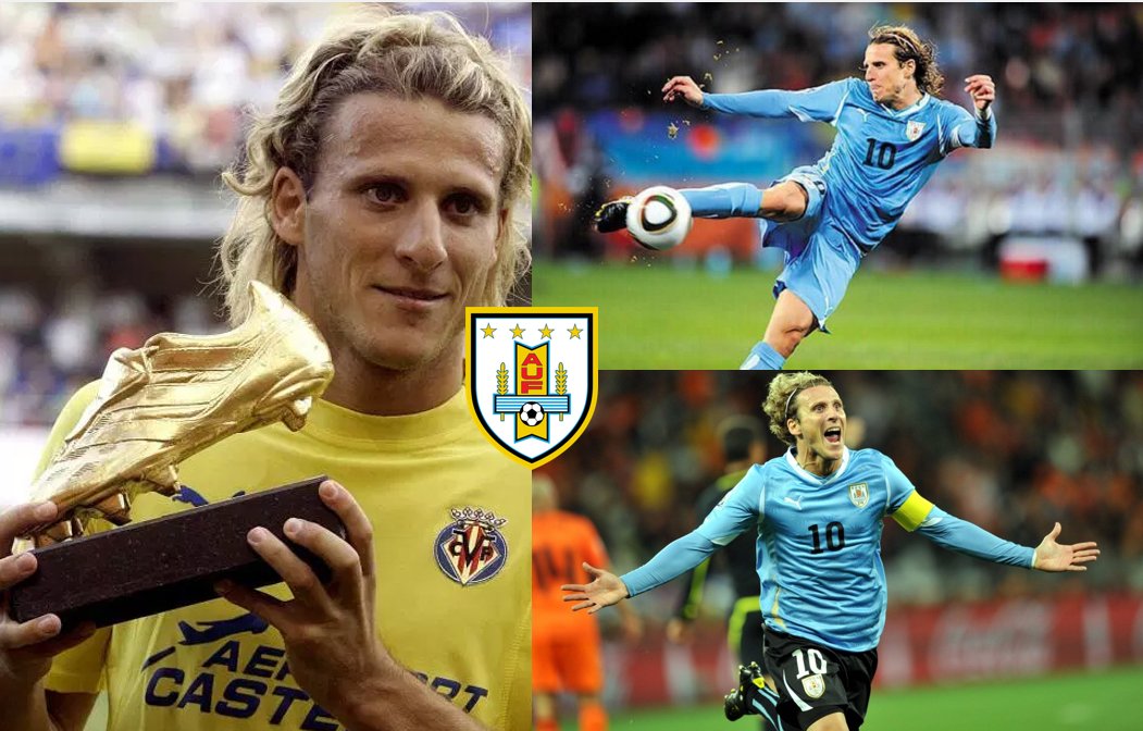 🇺🇾 Uruguay, con tan solo 3 millones de habitantes, es cuna de cracks mundiales del fútbol⚽️.

Hoy traemos a uno de los mejores delanteros charrúas, un 9 letal, ganador de 2 botas de Oro, Domador de Jabulanis...

Diego 'Cachavacha' Forlán🧙‍♀️

Sale Hilo 🧵
(Obviamente, con golazos)