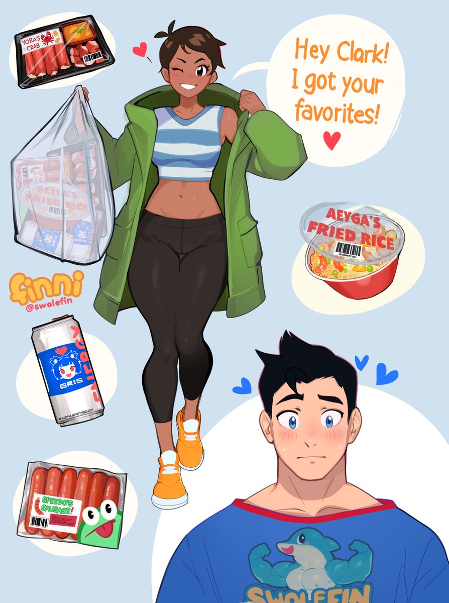 Lois Lane brings the goodies! 

What would you add to the menu? 🤔