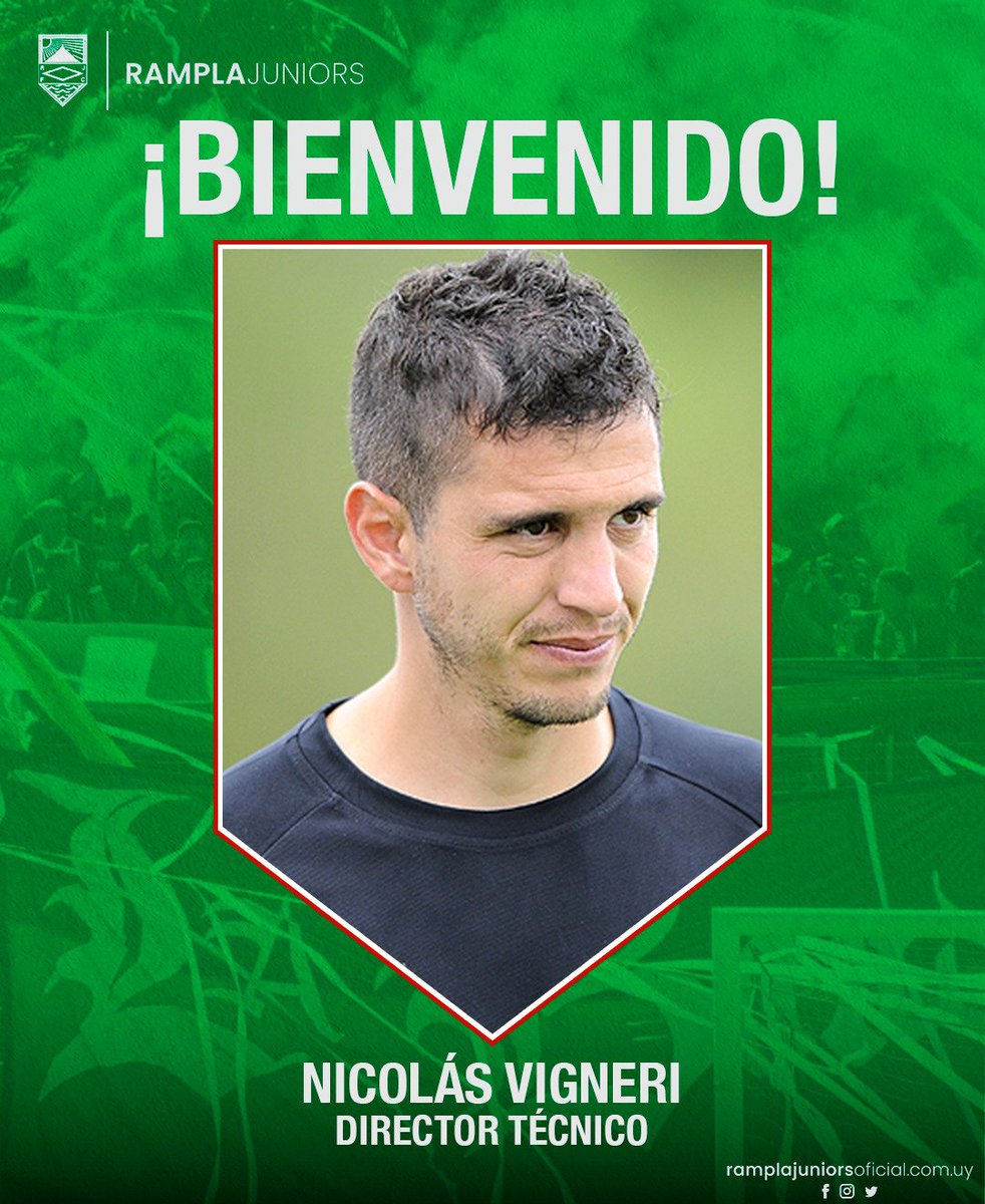 👊🏼 ¡TODOS CON NICO!

Nicolás Vigneri es el nuevo DT de Rampla Juniors. Mañana será presentado al plantel y dirigirá su primer entrenamiento en el Estadio Olímpico Pedro Arispe. ¡Éxitos!

#RamplaEsDeSuGente