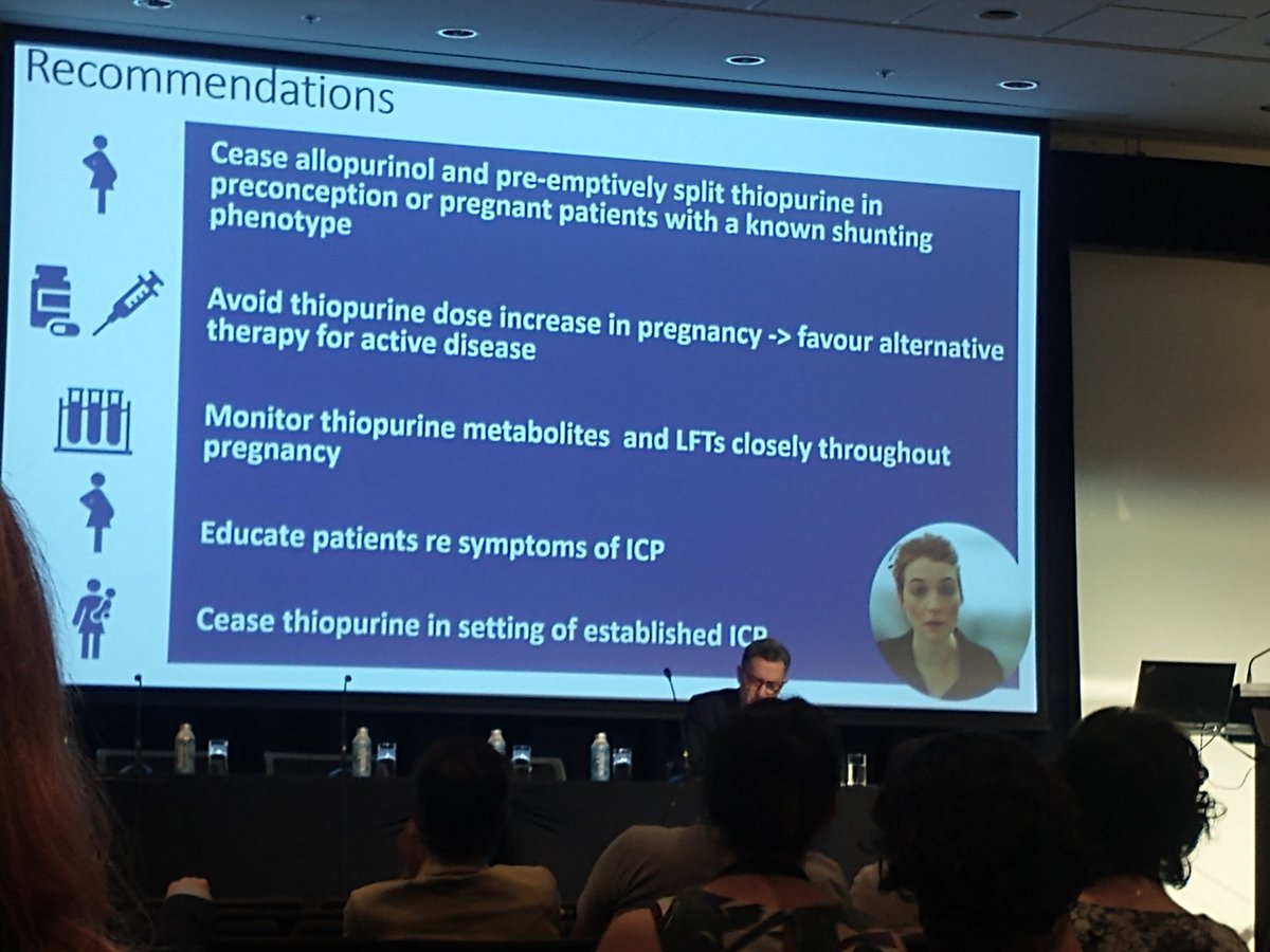 ANZIBDC's tweet image. Amazing work by the PICCOLO team for their work in IBD and pregnancy. Thiopurines associated with increased risk of ICP in IDB pregnancies. @RalleyP @SallyBell_IBD