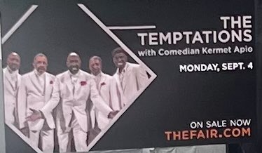 Graylee's tweet photo. @WAStateFair
Empty now, but soon to be FULL of 🎶fans waiting to hear @thetemptations 🎶💖🎶 so looking forward to #thetemptations live!! 

 #PartyBigWA https://t.co/p6vvfDyKdn