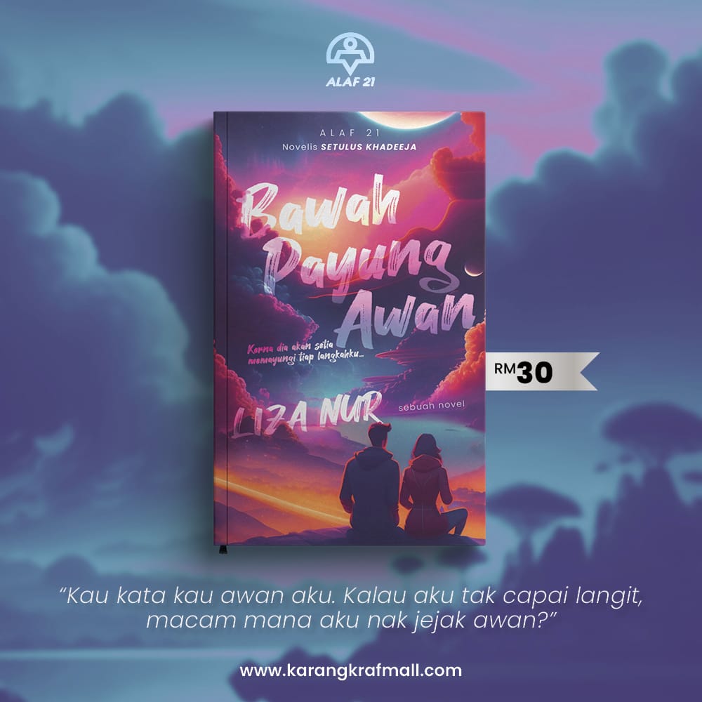 tazwid's tweet photo. My sister just launch her new novel "Bawah Payung Awan"

#novels
#karangkraf
#novela
#book https://t.co/1kxdt7fmiV