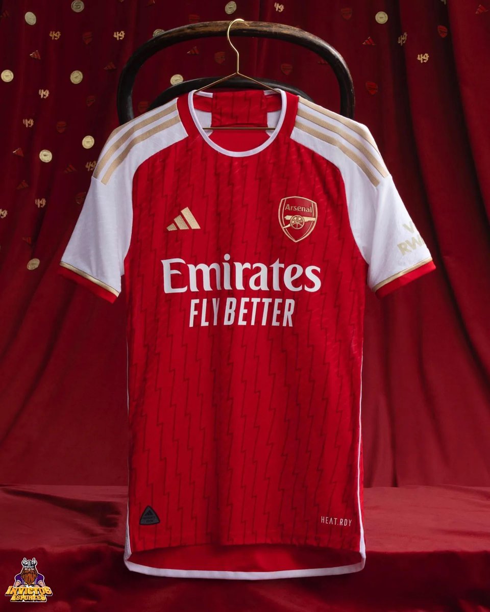 Invictosesporte's tweet photo. Passando na sua tela essa belezura que é a camisa nova do Arsenal para a temporada 23/24.

Peça a sua pelo nosso site ou WhatsApp com frete grátis para todo Brasil https://t.co/53qegGVRsc