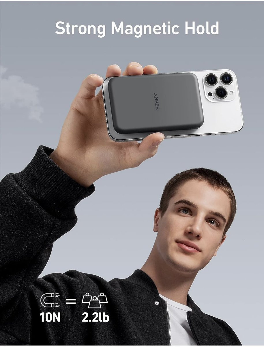PharaohM's tweet photo. Anker IPhone portable charger. Half the price of apple. 

https://t.co/4YdE2sI2X6 https://t.co/qcEKD4MO9a