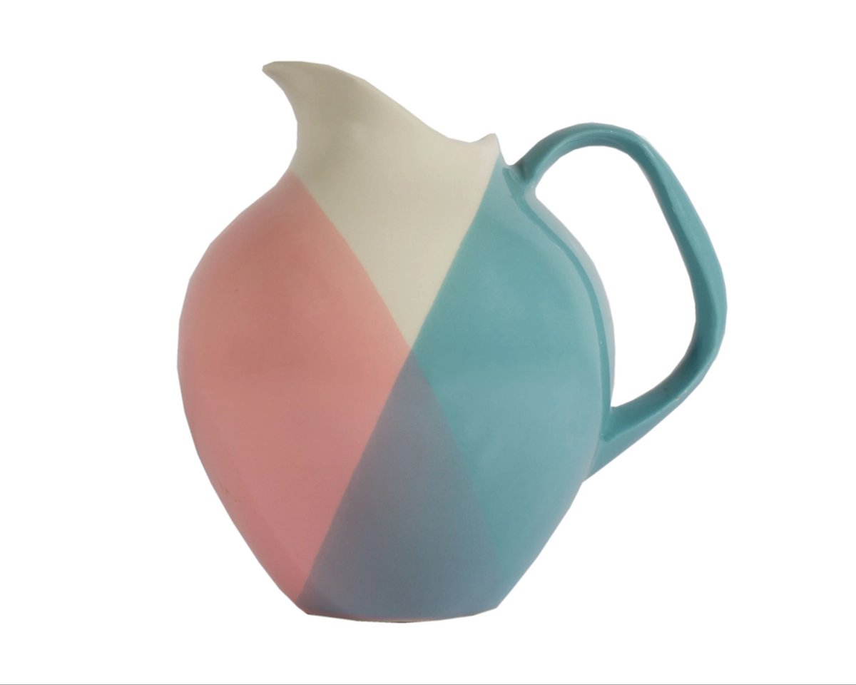 JoshLipnik's tweet photo. 1955 Tritone Collection by designer and ceramic artist Eva Zeisel for Hall China Company of East Liverpool, OH https://t.co/IgxGVw5Hx4