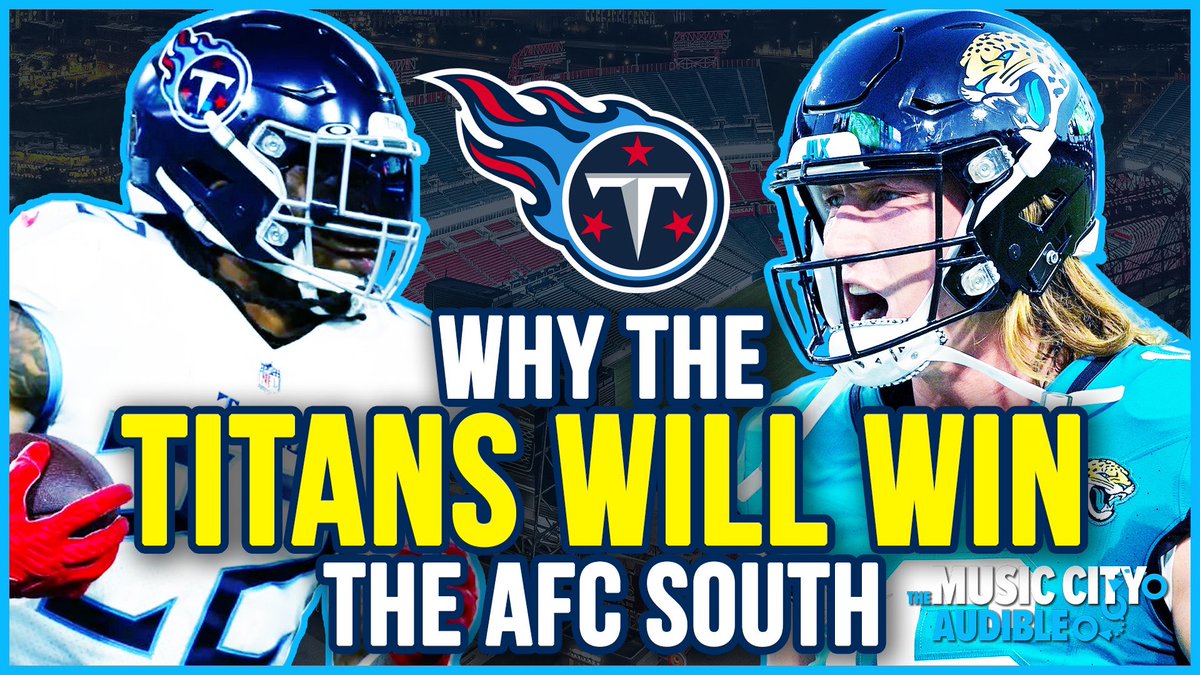 NEW VIDEO: this one might upset some people… explaining why the Titans can and will win the AFC South in 2023 👉 youtu.be/4qgarN5s7ws?si…