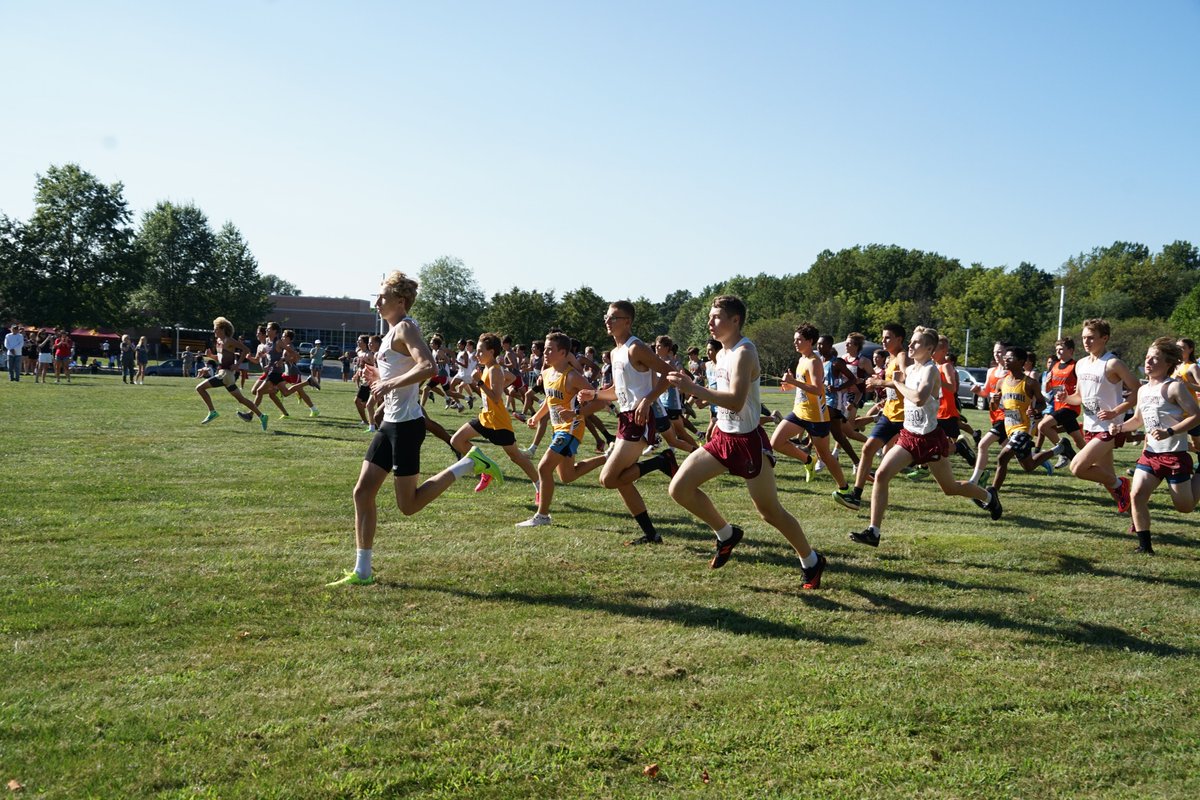 Another fun season opener meet --- the co-ed Demon Relays.   The team brought home trophies in both the JV and Varsity co-ed relays!  And the girls JV won the open race.  The Stancik tandem (Clara and Jonathan) brought home the top time for Unionville!