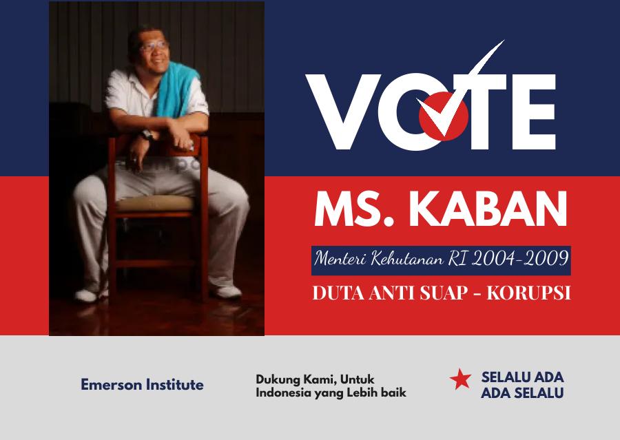 emerson_yuntho's tweet photo. Sobat Netizen, Ayo dukung Ustadz @MSKaban3 jadi Duta Anti Suap dan Korupsi. Pak Ustadz adalah figur panutan dan tauladan. Selama menjabat menjadi Menteri Kehutanan tidak satu rupiah pun terima uang suap dari pengusaha, amanah dalam bekerja, keras jika ada anak buahnya terima suap https://t.co/CspuMIsudI