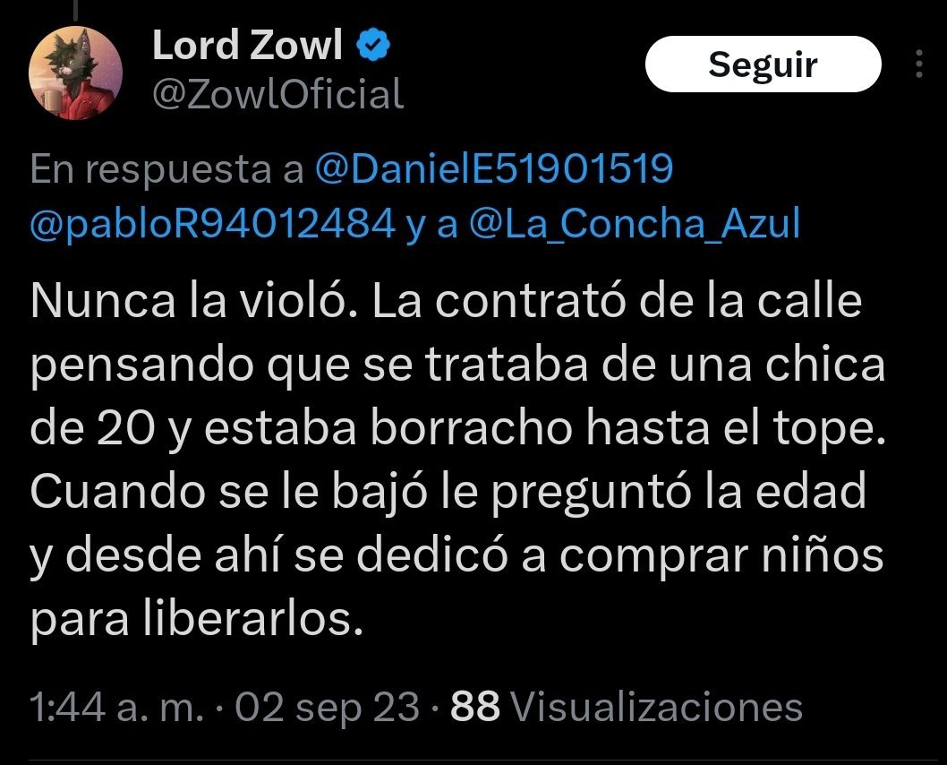 CriticaExtremo's tweet photo. @Betousky08 @dklmsoda - Nunca la violó, la contrató

- Pensó que tenía 20 años (En la peli dice 20/25)

- Estaba borracho

Palabras que él mismo dijo en 2023

A mí en 2019 me preguntaron por la ley en mi país, la describí y exprese que no me gusta en ese mismo tweet porque la ley DEBE cuidar al menor https://t.co/X10Gfa793l