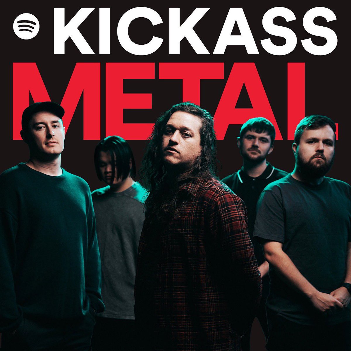 PolarisAus's tweet photo. Huge cheers to @Spotify for featuring your boys as the cover of their biggest modern metal playlist! Kickass Metal indeed 🤘 https://t.co/OWYzcI9nNV