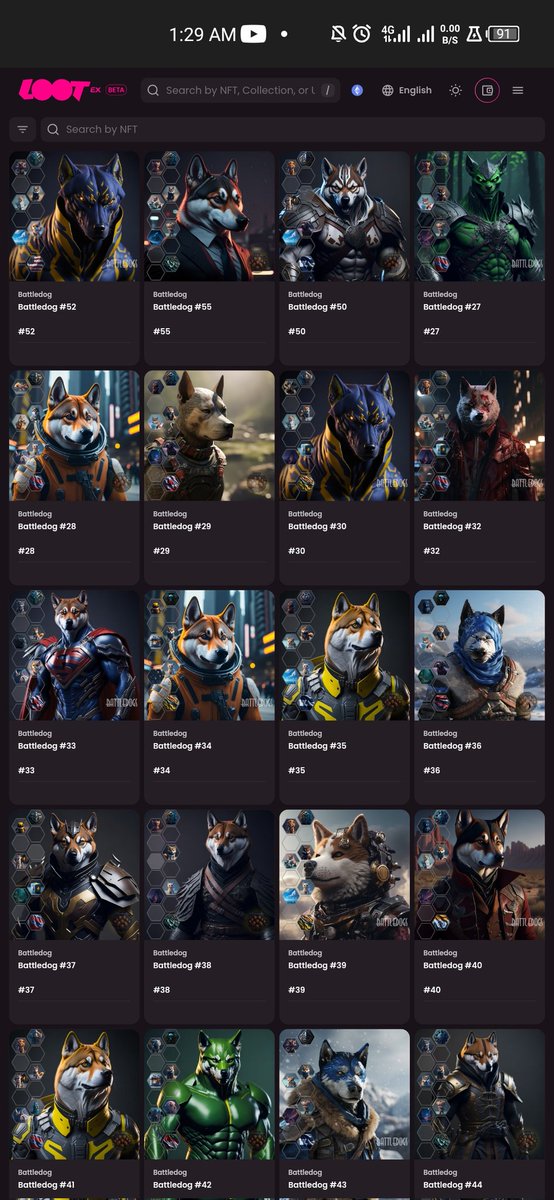 immortalweb3's tweet photo. You can now trade your #Battledog game NFTs on @LootexIO marketplace! Click the refresh button to see any on-chain updates to your metadata from your last gaming activity. 
Note: Each NFT's gameplay history, accomplishments, pending rewards in $MNT &amp; $GAME will be sold as well https://t.co/3dX7yNSEdZ