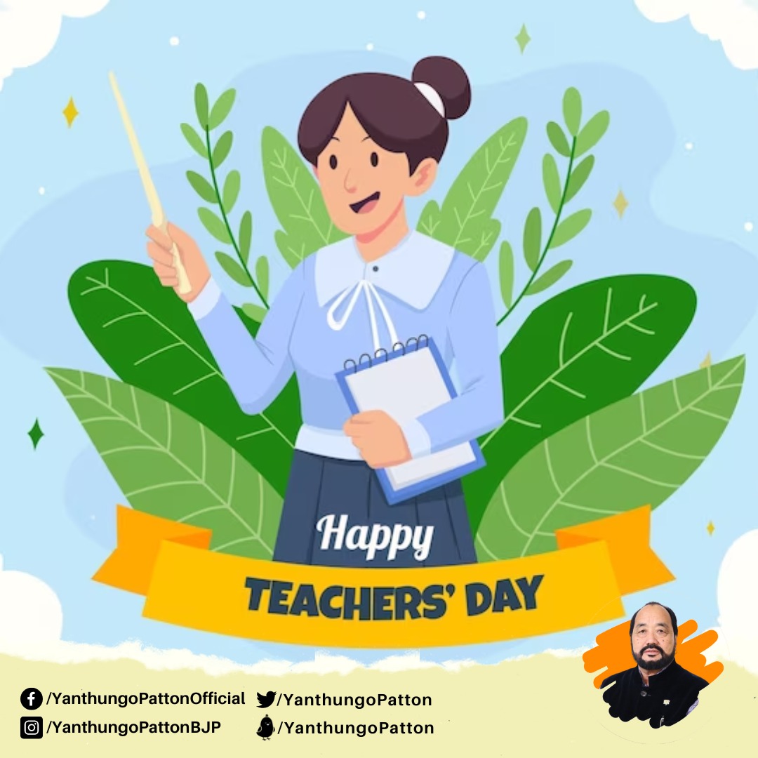 YanthungoPatton's tweet photo. Wishing a happy #TeachersDay to all teachers, educators, and mentors— the architects of our society and the heroes who shape the future one lesson at a time.

To every teacher who spends countless hours preparing lessons, to those who go the extra mile, and to those who continually inspire us all with their passion for education, thank you. 

Your impact reverberates far beyond the walls of the classroom; it echoes through the lives of your students, in the communities they serve, and in the better world that we are all striving to build.