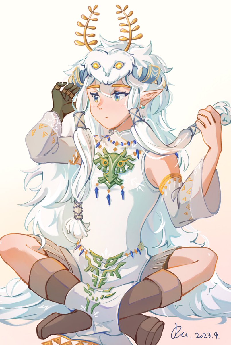 DU_DA_LA's tweet image. #totk 
吹雪の服🥺