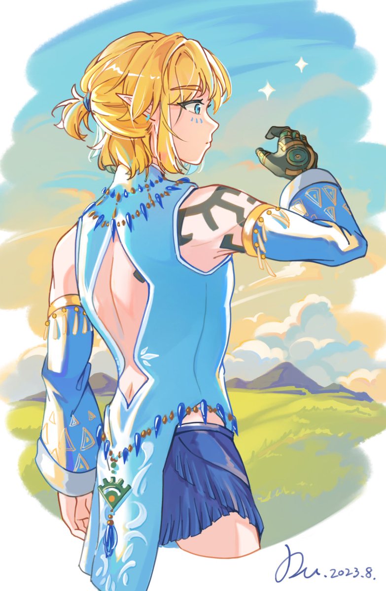 DU_DA_LA's tweet image. #totk 
吹雪の服🥺