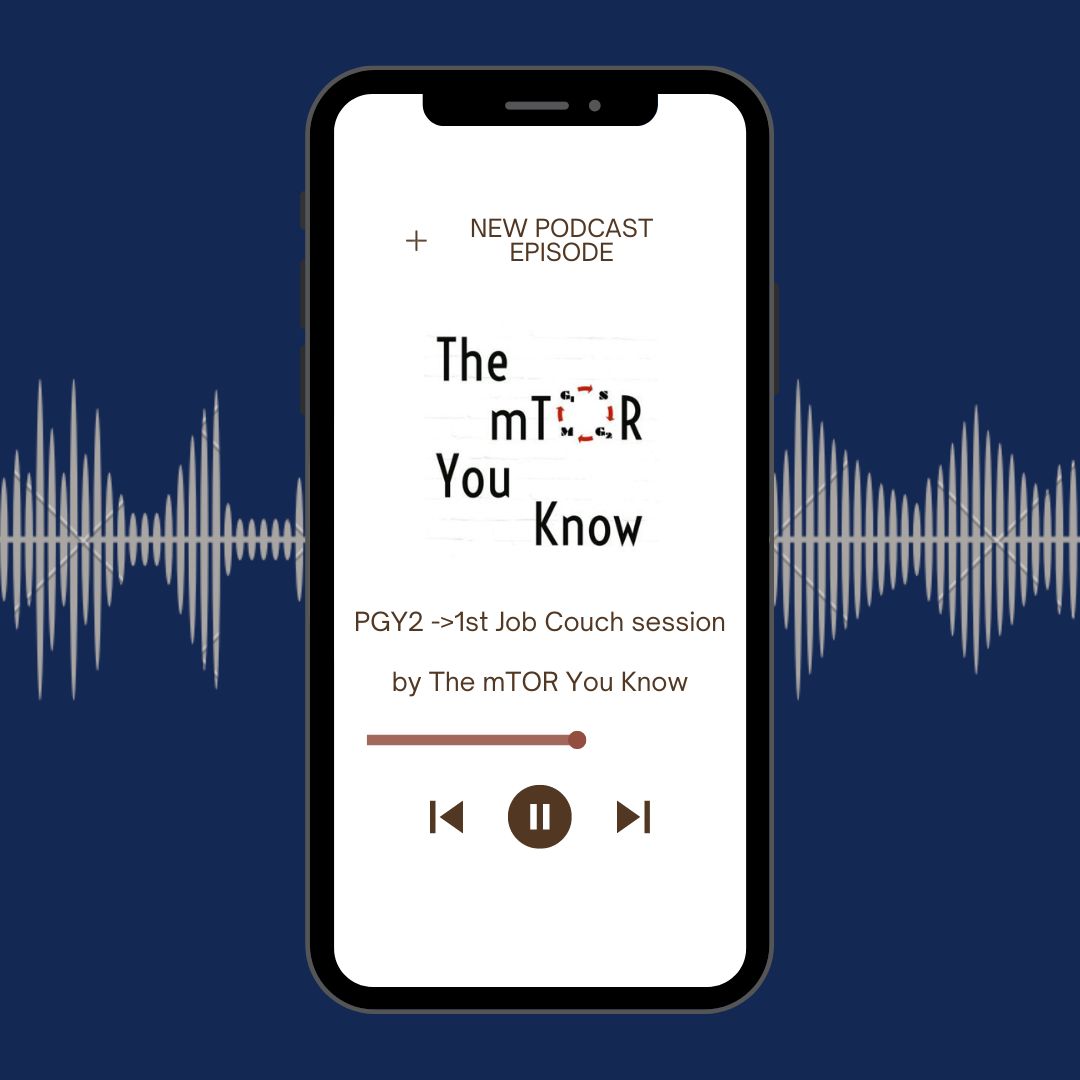 NEW POD ALERT
On this couch session, graduating SOT PGY2s Bridget Bucher, Courtney (Jurgens) Overton, Asia Johnson, and Sydney Harrison share their experiences in navigating first job searches and wisdom gained from PGY2.

Listen here: open.spotify.com/episode/7wLwH2…