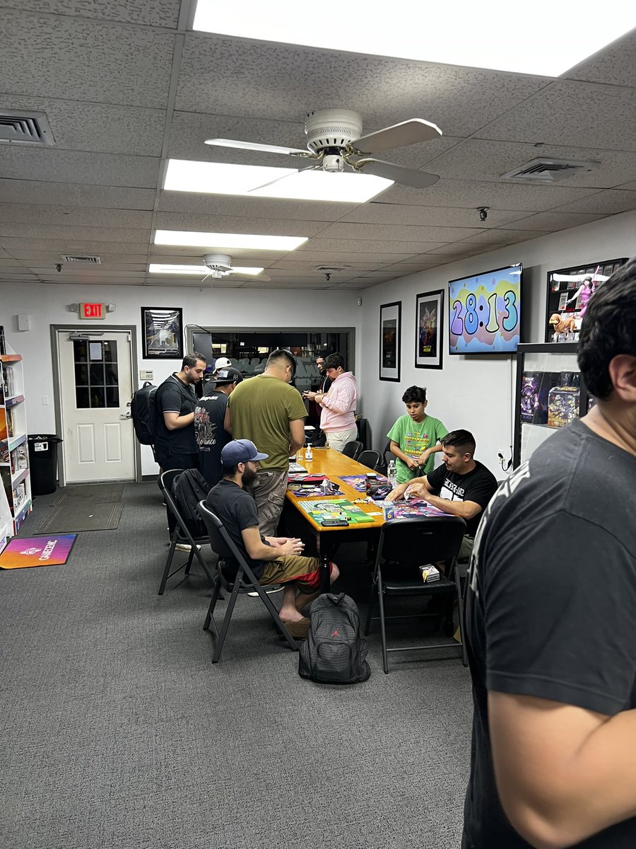 Nerd_Caster's tweet photo. Last night @Bobbyboy3k_TV, @ChimJim21, &amp; I checked out one of his favorite local spots @RngGamezTCG. Great inventory, friendly vibes, &amp; Bobby pulled some goodies. #Pokemon #Shiningfates #ObsidianFlames #shoplocal #NJ #games #Nerd #nostalgia https://t.co/Z6LI14rblV