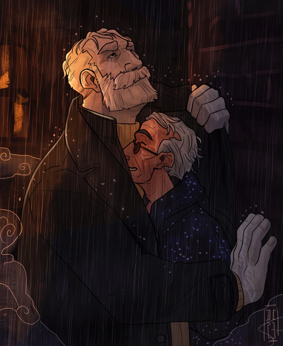downpour
.
.
#TMA #themagnusarchives #fanart #peterlukas #simonfairchild #foggyskies