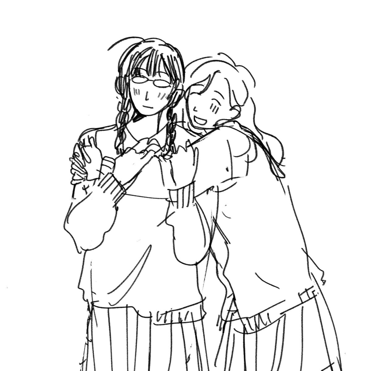 hiii… finally posting again. been enjoying stl and also yuzumako a lot.  first one is referenced from the key art 👍, image size:1200x1200