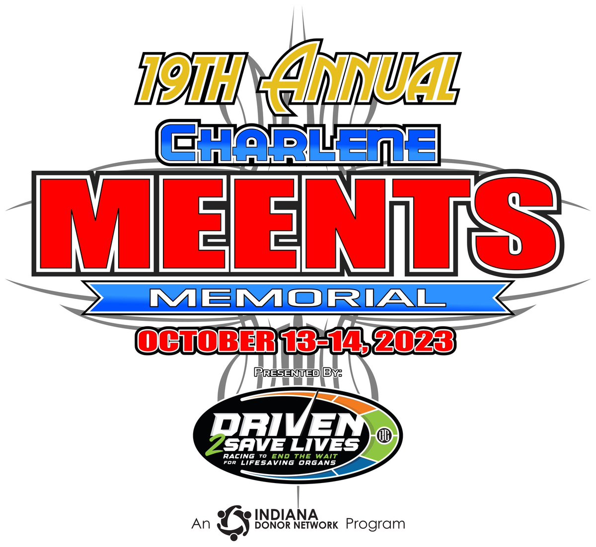 It’s my fave time of year-planning the 19th Annual Charlene Meents Memorial presented by <a href="/Driven2Save/">Driven2SaveLives</a> 
If you would like to help support this year’s event, check out the available opportunities or let’s come up with something new! 

10/13 &amp; 10/14 - I-44 Speedway OKC