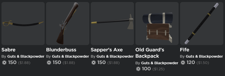 Guts & Blackpowder - Roblox