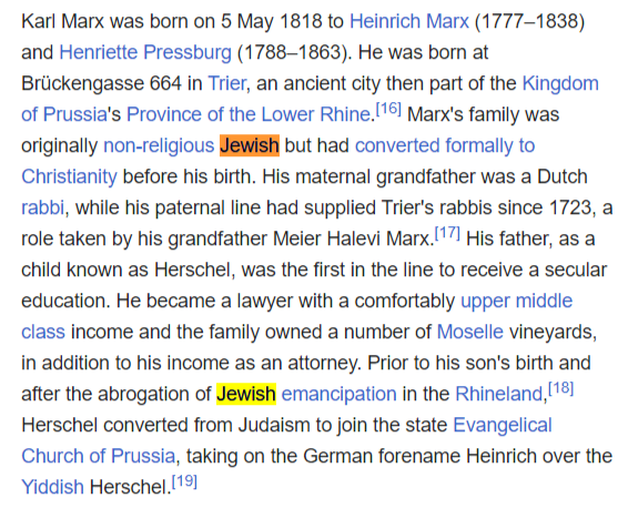 GiftsUngiven_'s tweet photo. 🤨Karl Marx was Jewish and so was Leon Trotsky. https://t.co/p5urpY9a9P