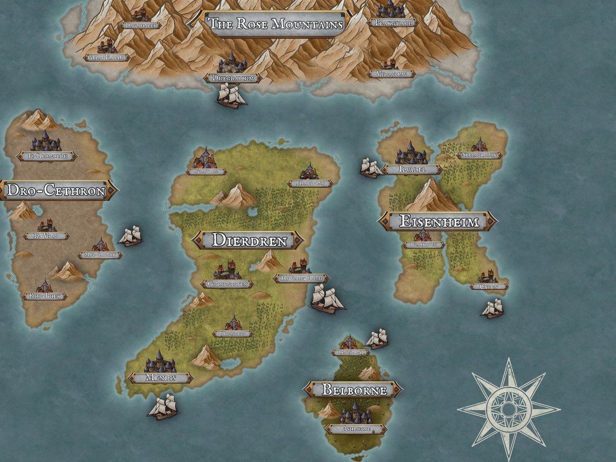 CurrentlyCrowe's tweet photo. First map vs Latest Map 2 years apart both made using @inkarnaterpg #dnd #dungeonsanddragons #dungeonmastertips #worldbuilding https://t.co/zVXhgDcpwq