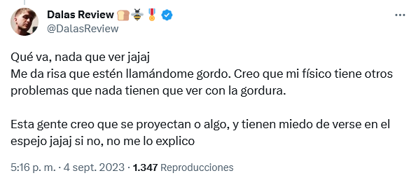 EishiVIP's tweet photo. No es relevante pero Dalas lleva todo el día hablando de ello en twitter.

¿Sabes por qué? Porque le importa. Los narcisistas no soportan las criticas. Aunque intente dar la imágen de que le da igual, no le da igual, le afecta y le quema por dentro. https://t.co/yj8nais15P