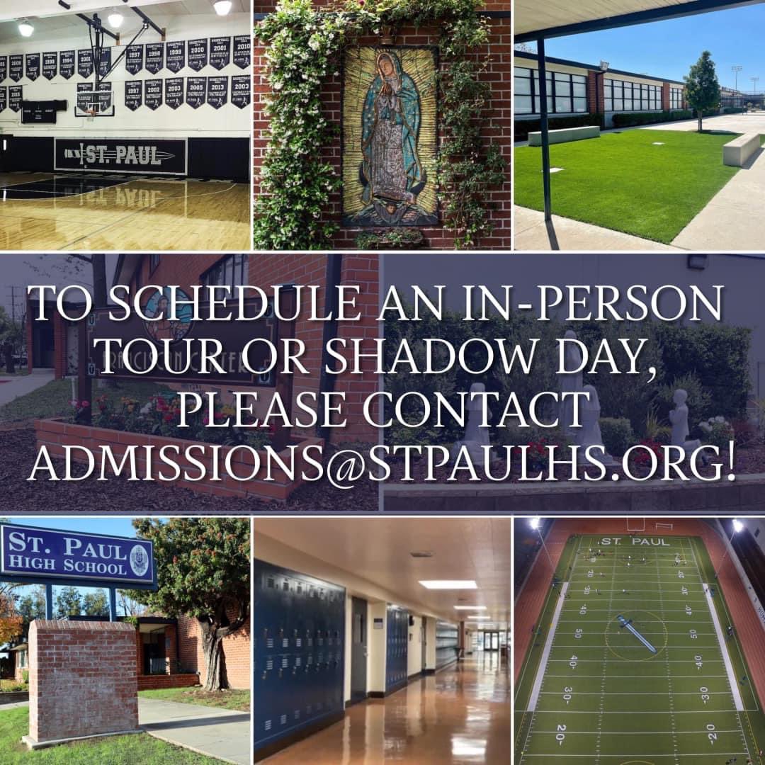 FUTURE SWORDSMEN - Start marking your calendars! Here are some important admissions dates coming up for the class of 2028! If you have any questions, please reach out to admissions@stpaulhs.org. We can’t wait to meet you all soon!⚔️ #thejourneybegins #stpaulswordsmen