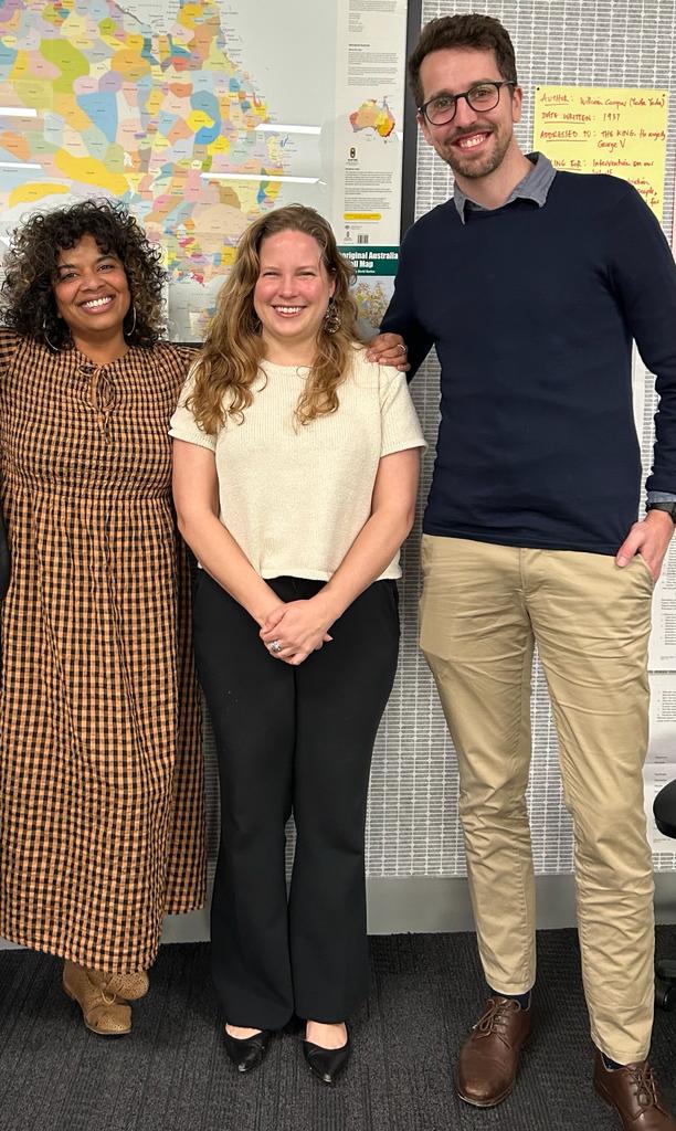 Thanks to our great panel for a rich discussion about careers in Public Interest Law with <a href="/MelbLawSchool/">Melbourne Law School</a> students this wk!

With Arti Chetty of <a href="/RussellKennedy_/">Russell Kennedy</a> 
<a href="/NickiLees/">Nicki Lees</a> of <a href="/YouCanCountOnMB/">Maurice Blackburn</a> &amp;
<a href="/DavidSzokeB/">David Burke</a> of <a href="/LanderandRogers/">Lander & Rogers</a> 

Chaired by our <a href="/robertson_k_e/">Katie Robertson</a>