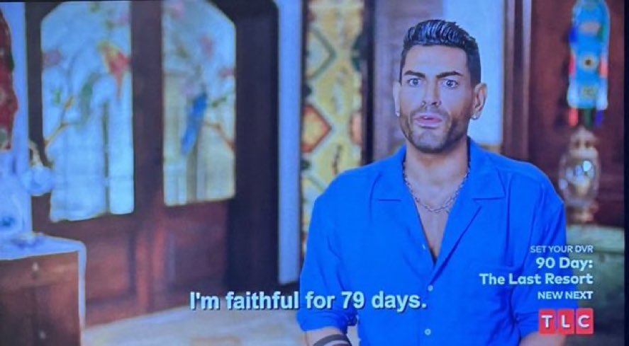 AlfaAllele's tweet photo. I though he said he’s been faithful for 7 to 9 days 🤣🤣🤣😭#90dayfiance https://t.co/8OswzA2BTz