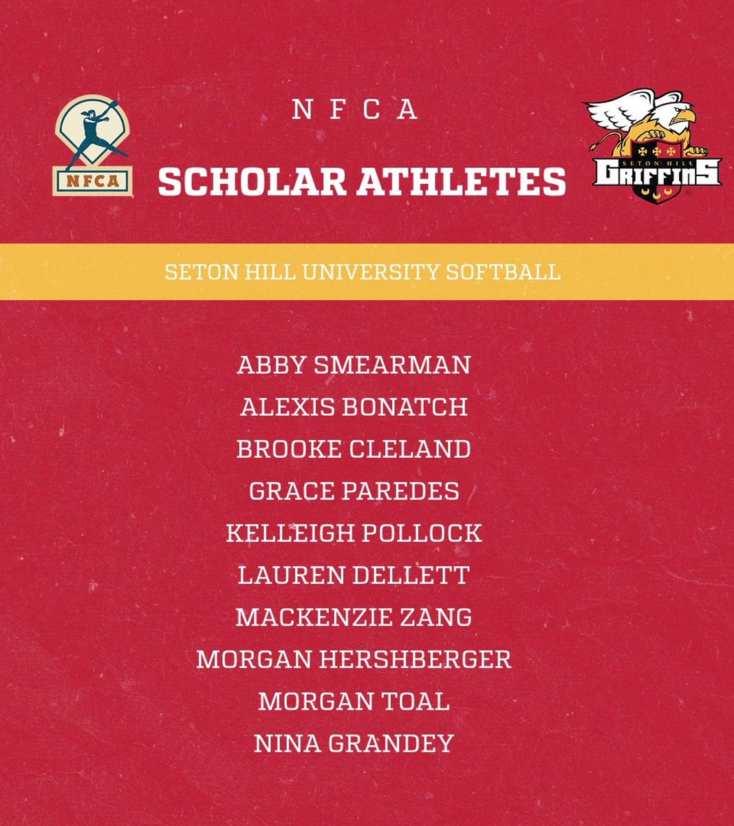 Round of applause for our baller scholars!! 👏 🤩

Books and ball, they do it all!

Congrats to our <a href="/NFCAorg/">National Fastpitch Coaches Association</a> scholar-athletes! We are SO proud of you!

 📚 🧠 🥎