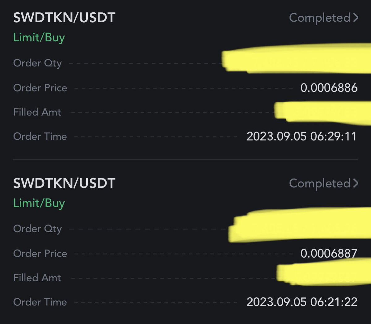 crypto_logie's tweet photo. I personally added more #SWDTKN $SWDTKN here π₯
Buy now and thank me later πβ€οΈ https://t.co/3MdhSzeVnB