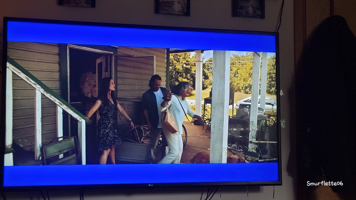 Smurflette06's tweet photo. Omg the blue lines are horrendous!  @StreamOnMax @DisneyPlus @Xfinity https://t.co/hx7bm9DAfa