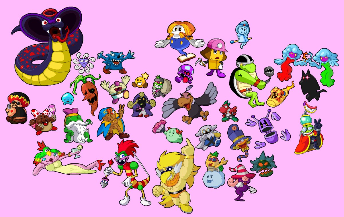 Soul_of_Springs's tweet image. 034 - Bowyer (Super Mario RPG: Legend of the Seven Stars)

What a pain in the neck he was to do. Tried to have im being cross-eyed and staring at viewer, does it look it?