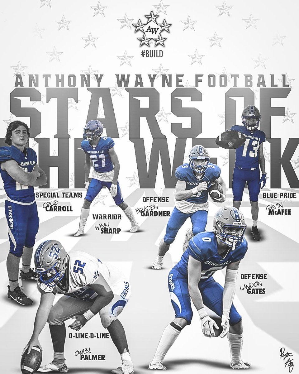 AWHSFootball's tweet photo. Stars of the week from the BG game!! #BUILD https://t.co/tWv9gQN872
