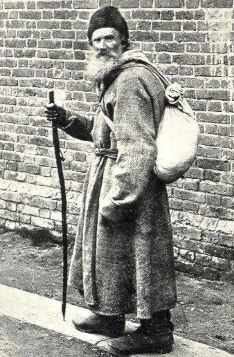 This is a photo of Leo Tolstoy on the road, traveling from Moscow to Yasnaya Polyana in 1886. I was reading his novella, 'Family Happiness' (1859), when I came across this passage that brought a sense of calmness over me when I needed it the most:

'I have lived through much, and…