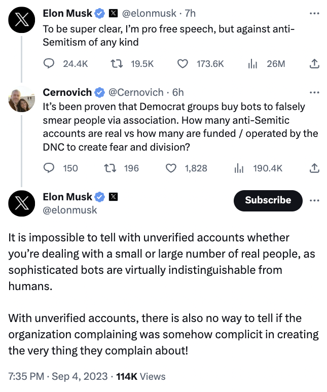 elivalley's tweet photo. Don't worry Advertisers the Owner of Twitter is now conferring with Pizzagate Rape Activist about whether the Nazis he's recruited and amplified is actually all a DNC conspiracy 👍🏼 https://t.co/bIXhKD75kx