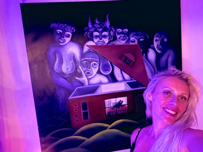 My new art by Tereza Anna Medkova  &ldquo;Gods have to be voyers &ldquo; I&rsquo;m a collector  Do you like it??? https://t<a href="/tag/orgasm"class="tags"><span>#orgasm</span></a><a href="/tag/squirt"class="tags"><span>#squirt</span></a><a href="/tag/wetpussy"class="tags"><span>#wetpussy</span></a><a href="/tag/hardfuck"class="tags"><span>#hardfuck</span></a><a href="/tag/hugesqui"class="tags"><span>#hugesqui</span></a>