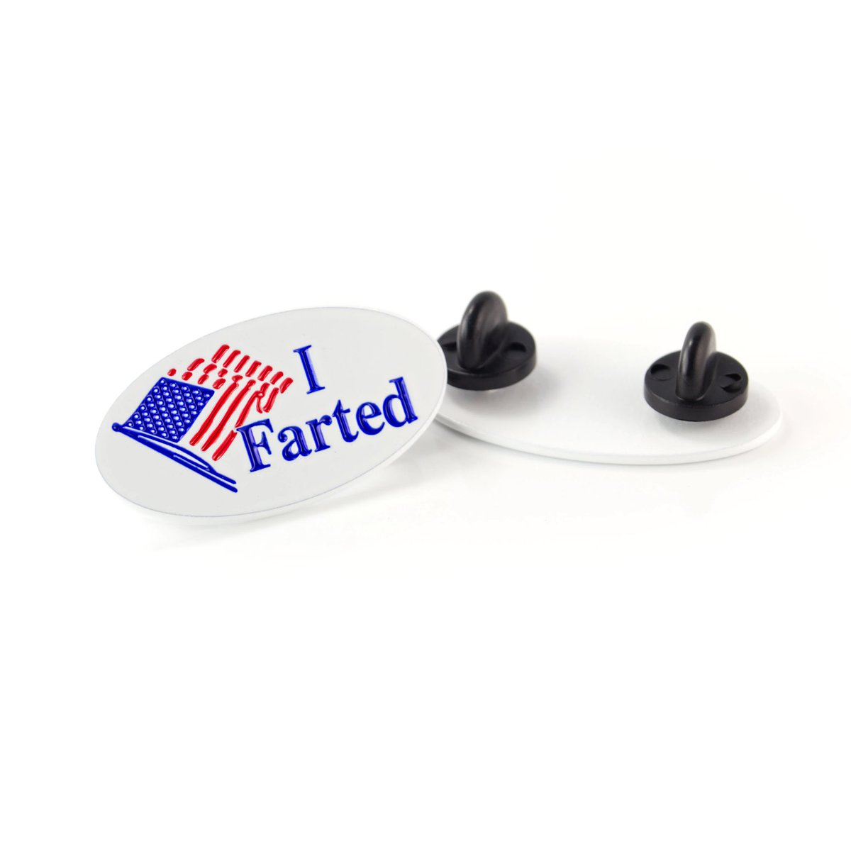Express your sense of humor with our 'I Farted' soft enamel pin!
While we enjoy a good laugh, remember that voting is no joke. Your voice matters, so make sure to cast your vote and have a say in shaping our future. 🗳️🇺🇸 #VoteResponsibly #YourVoteCounts

getlapelpins.com/listing/131676…