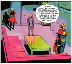 SymbolPending's tweet photo. I'm already loving the interplay between Big Barda and Cass in Birds of Prey. https://t.co/UDuhntaX5F