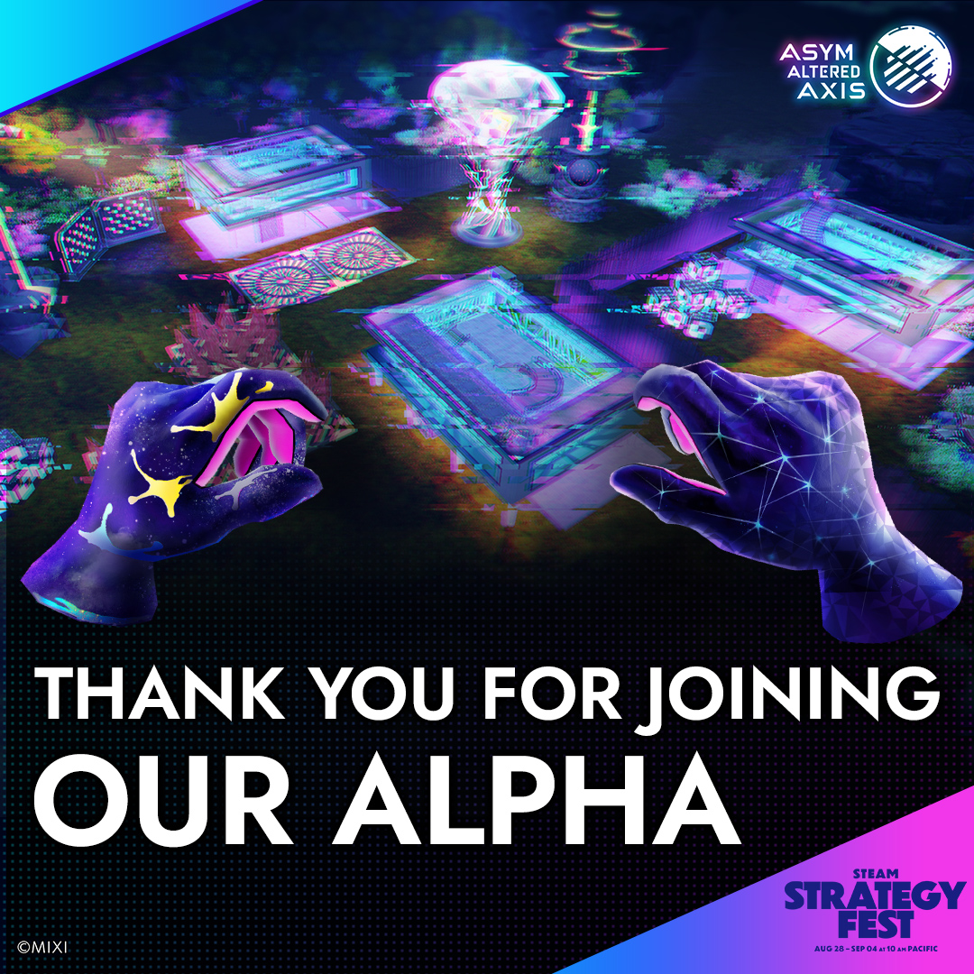 AsymAlteredAxis's tweet image. This marks the end of Asym's participation in #Steam #StrategyFest!
Thanks to everyone who played the game and all those of you who always support us.

We'll be back soon 👀
#unrealengine #ue5 #gamedev #gaming