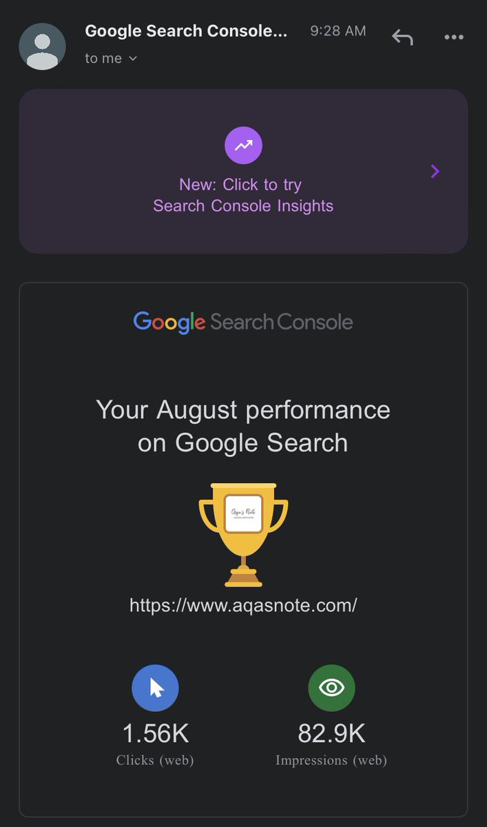aqaliliazizan's tweet photo. If you own a blog or a website, do read your monthly Google Search Console report!
There are a lot of benefits you can gain from their data.
#LiliBlogTips https://t.co/bAXhh78LdB